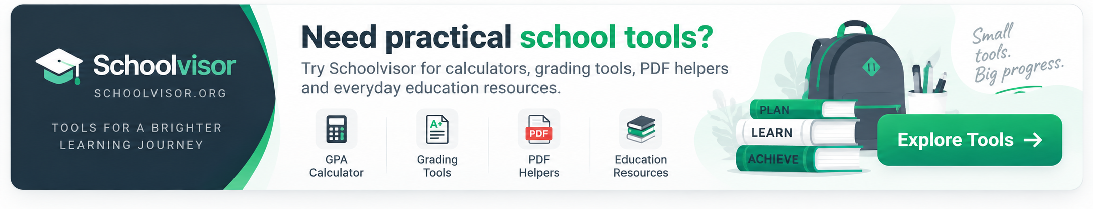 Schoolvisor — practical school tools for students, teachers and parents